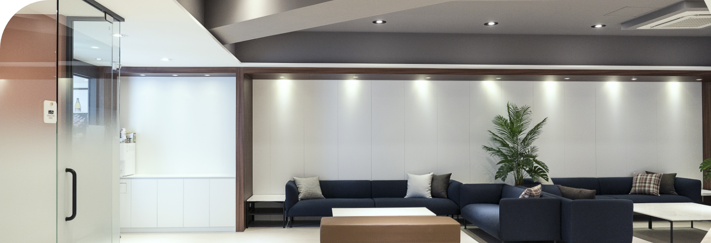 Waiting area at Jeongseong Dental Clinic Anyang